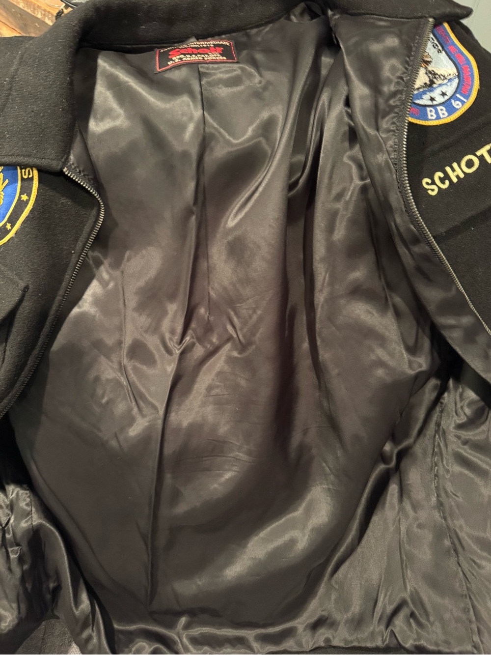 Schott Military Wool Jacket View 3